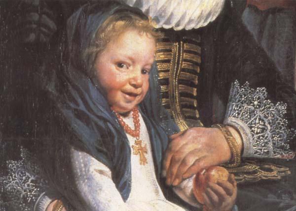 Details of The Artist and his Family (mk45), Jacob Jordaens